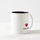 Personalisierte CCU-Tasse Zweifarbige Tasse (VorderseiteRechts)