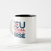 Personalisierte CCU-Tasse Zweifarbige Tasse (Vorderseite Links)