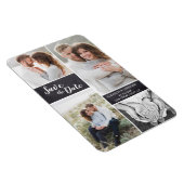 Personalisierte Chalkboard Foto Collage Wedding Magnet (Rechte Seite)