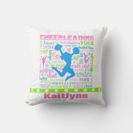 Personalisierte Cheerleading Kissen