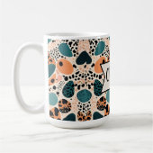 Personalisierte Cheetah Print Kaffeetasse (Links)