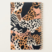 Personalisierte Cheetah und Zebra Print Planer (Rückseite)