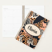 Personalisierte Cheetah und Zebra Print Planer (Anzeige)
