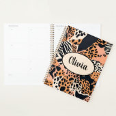 Personalisierte Cheetah und Zebra Print Planer (Anzeige)