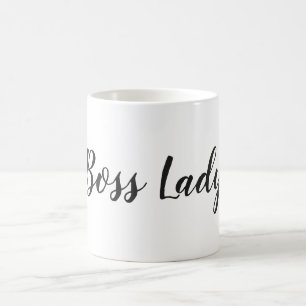 Personalisierte Chef-Dame Kaffeetasse