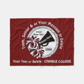 Personalisierte Chef-Geschenke, billiger Chef Fleecedecke (Vorderseite (Horizontal))