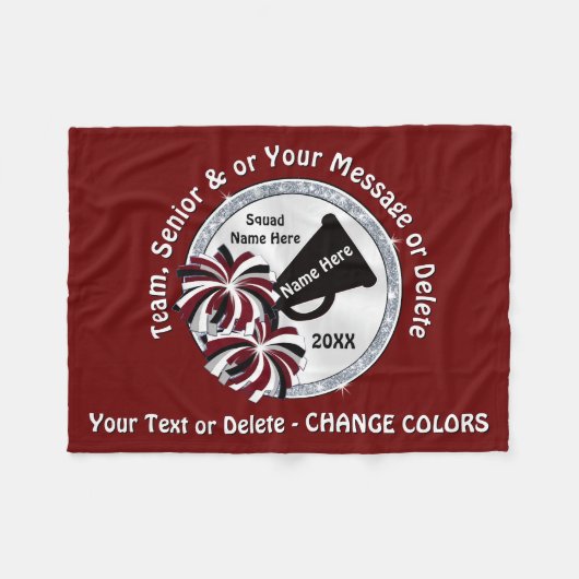 Personalisierte Chef-Geschenke, billiger Chef Fleecedecke (Vorderseite (Horizontal))