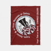 Personalisierte Chef-Geschenke, billiger Chef Fleecedecke (Vorderseite)