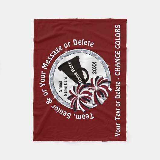 Personalisierte Chef-Geschenke, billiger Chef Fleecedecke (Vorderseite)