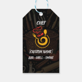 Personalisierte Chef-Latte-Geschenkanhänger & Gesc Geschenkanhänger
