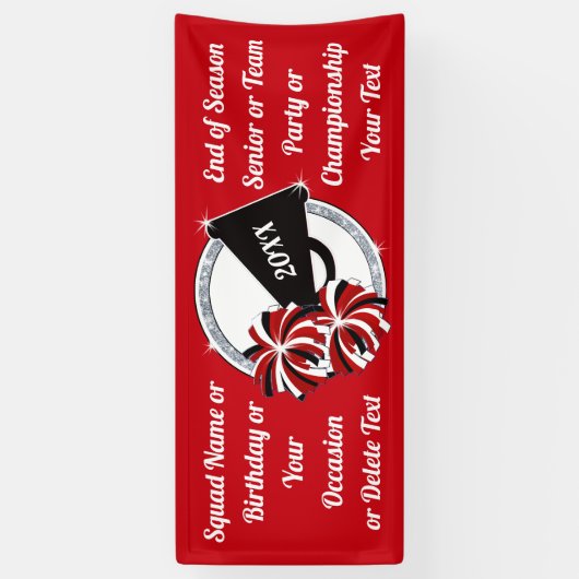 Personalisierte Chefbanner mit Ihrem Text Banner (Vertikal)