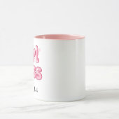 Personalisierte Chefin Tasse (Zentrum)