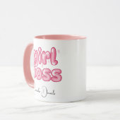 Personalisierte Chefin Tasse (Vorderseite Links)