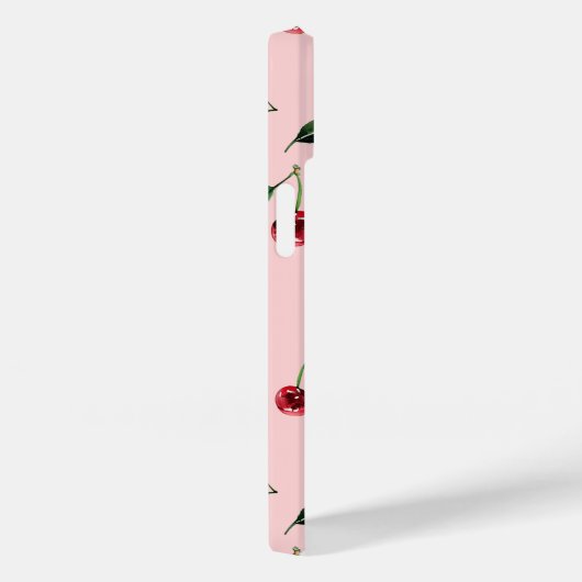 Personalisierte Cherry-Telefonzelle, rosa Case-Mate iPhone Hülle (Rückseite / Rechts)