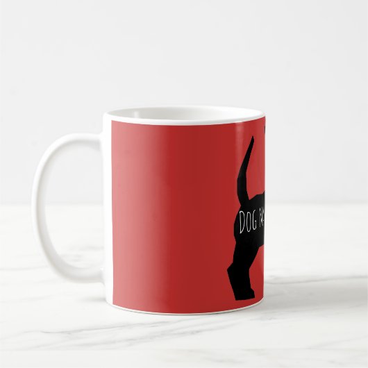 Personalisierte Chihuahua chiweenie Welpen-Tasse Kaffeetasse (Links)