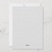 Personalisierte chinesische Neujahrsfamilie Fotoka Feiertagskarte (Rückseite)