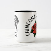 Personalisierte chingonische Tasse mit Name (Mittel)