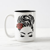 Personalisierte chingonische Tasse mit Name (Links)