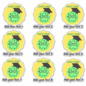 Personalisierte Chipkeks-Lehrer belohnen Sticker (Vorderseite)