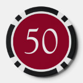 Personalisierte Chips für Ihre Anzahl und Farben P (Rückseite)