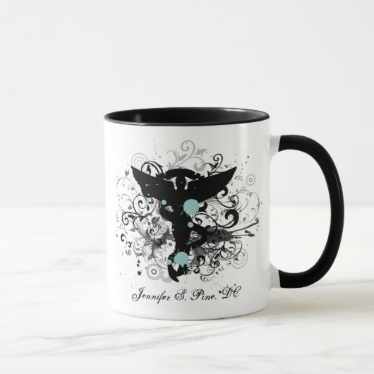 Personalisierte Chiropraktor-Tasse Tasse (Rechts)