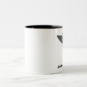 Personalisierte Chiropraktor-Tasse Zweifarbige Tasse (Mittel)