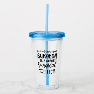 Personalisierte Chirurgie Chirurgischer Technolo Acryltrinkbecher