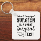 Personalisierte Chirurgie | Chirurgischer Technolo Schlüsselanhänger (Vorderseite)