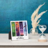 Personalisierte Christliche BIBEFÄHIGUNGEN Fotoplatte (InSitu)