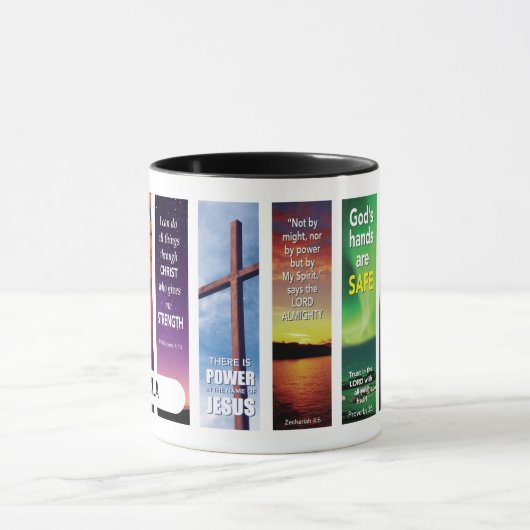 Personalisierte Christliche BIBLE-MEDITUNG Tasse (Zentrum)