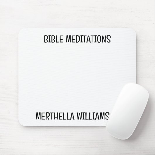 Personalisierte Christliche BIBLE VERSES Scripte Mousepad (Mit Mouse)