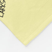 Personalisierte Christliche GEBURTSMONATE BLUME Fleecedecke (Ecke)