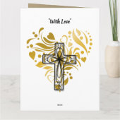 Personalisierte Christliche Geburtstagskarte für S Karte (Rückseite)