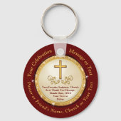 Personalisierte Christliche Geschenke für Pastor, Schlüsselanhänger (Vorderseite)