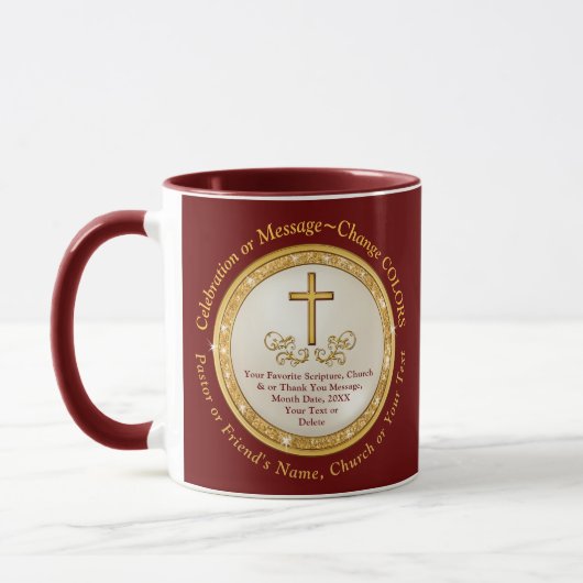 Personalisierte Christliche Geschenke, Tasse der S (Links)