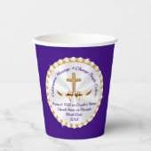 Personalisierte Christliche Papiersorten für JEDEN Pappbecher (Vorderseite)