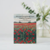 Personalisierte Christliche Postkarte (Stehend Vorderseite)