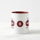 Personalisierte Christliche Superleistungsmonogram Tasse (Zentrum)