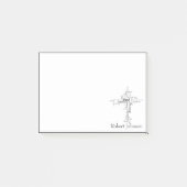 Personalisierte Christliche Wörter Post-it Klebezettel (Vorderseite)