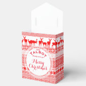 Personalisierte CHRISTMAS SAASON'S GREETING T favo Geschenkschachtel (Geöffnet)