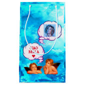 Personalisierte CIAO BELLA Cherub Angels Kleine Geschenktüte (Vorderseite)