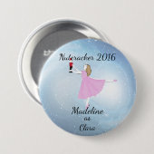 Personalisierte Clara-Verzierung Button (Vorne & Hinten)