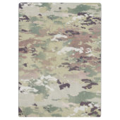 Personalisierte Clip Board Army OCP Camouflage Ein Klemmbrett (Rückseite)