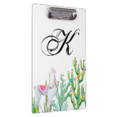 Personalisierte Clip Board Boho Llama Bohemisch Ca Klemmbrett (Rechts)