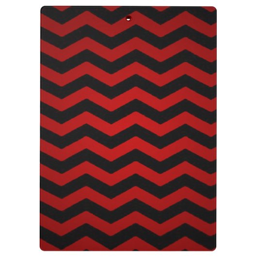 Personalisierte Clip-Board-Rose mit Zickzack bl Klemmbrett (Rückseite)