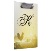 Personalisierte Clip Board Sonntagsvormittagsfarm Klemmbrett (Rechts)