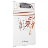 personalisierte Clipboard Bohemisch Floral anpasse Klemmbrett (Rechts)