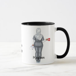 Personalisierte CNA-Geschenke (muslimische Frau) Tasse