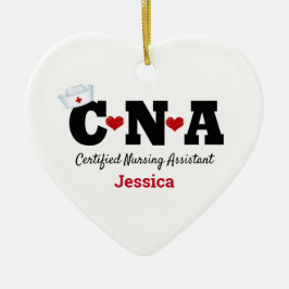 Personalisierte CNA Keramik Nurse Keramik Ornament