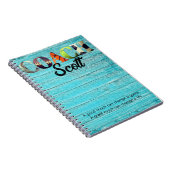 Personalisierte Coachame-Spieler Notizblock (Rechte Seite)